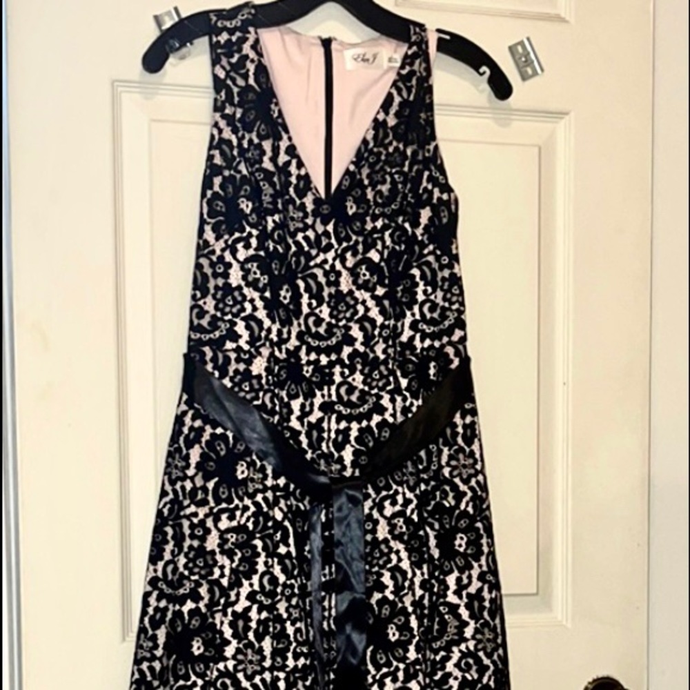 Eliza J high low gown.